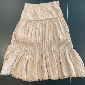 Vintage Scully Western Tiered Skirt